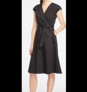 Ann Taylor Factory Petite Denim Wrap Dress